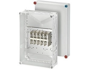 HEN K 7052 Svorkovnicová rozvodnice 5 pólová, 160A, IP 65, pro kabely 2x 10-95mm2, CU/AL