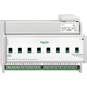 SCHN MTN647895 KNX spínací akční člen REG-K/8x230/16+manuální režim+detekce proudu