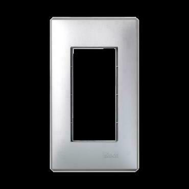 Rámeček SIMON 51010101-033, ke kr. zapust. Simon 500, 1M, nebo 2M K45, hliníková