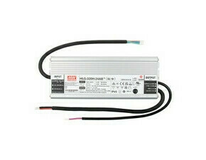 LED driver napěťový MEAN WELL HLG-320H-24B, 320 W, DC 24V/13,34A, IP67, kovové provedení, 1-10V a