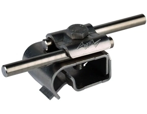 DEHN 339059  Okapová svorka nerez pro zaoblení 16-22mm s dvojitou příložkou pro prům. 8-10mm DEHN DEHN