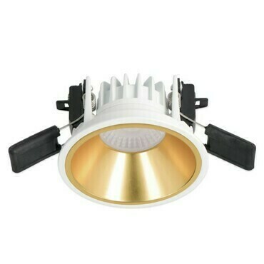 LED podhledové svítidlo MC LED Jolly 8 UGR, 8W, 3CCT (2700K, 3000K, 4000K), 60°, IP44, bílá barv (4)