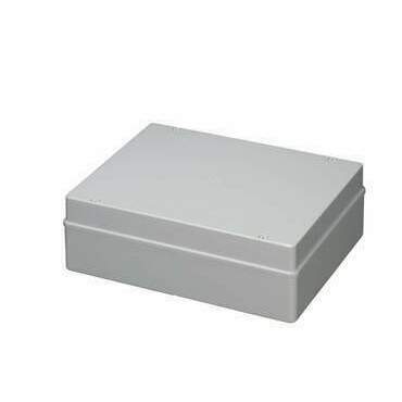 MALPRO S-BOX 716M Krabice S-BOX 716, 380 x 300 x 120 mm, IP56 šedá, plastové šrouby, 650°C