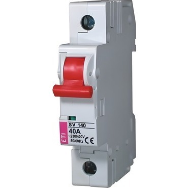 ETI 002423122 vestavěný spínač, SV 125 1p 25A