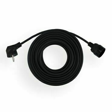 DAM Prodlužovací přívod, 15m - 1 x zásuvka, H05RR-F 3x1 černá
