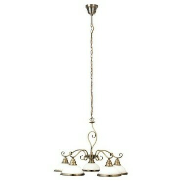 Lustr Elisett bronzová E27 5×60W RABALUX 2755