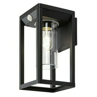 Venkovní nástěnné svítidlo Zernest černá E27 1×15W RABALUX 77086