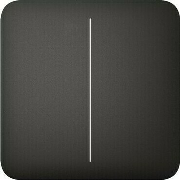 AJAX AJAX45119 AJAX SoloButton (2-gang) - Samostatné dvou tlačítko pro LightSwitch, černá