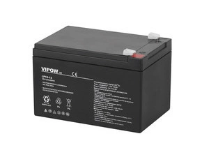 Baterie olověná VIPOW BAT0216, 12V, 12Ah