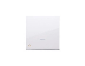 Kryt 1násobný SIMON DKW1L/AB11, bílá antibakteriální