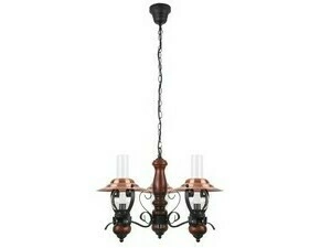Lustr Enna černá E14 3×40W RABALUX 7860