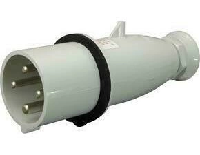 SEZ IV 6343 Vidlice průmyslová 400 V, IP 44, 63 A, 4-pól