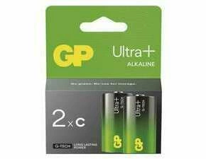 Baterie alkalická GP ULTRA B03312 PLUS C (LR14) 2PP