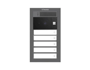 DV SYSTEM: 2 až 5 tlačítek + KAMERA (2M) - Do zdi