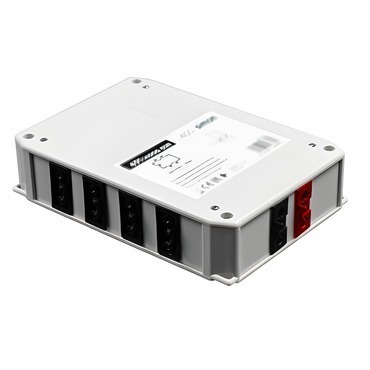Krabice UPS 2okruh. SIMON 480 49134400-039, 1vstup GST18i+4 výstup GST18i+1vstup UPS+4 výstup UPS