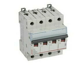 Jistič čtyřpolový LEGRAND 409332 DX3 4P C4 10000A/16KA