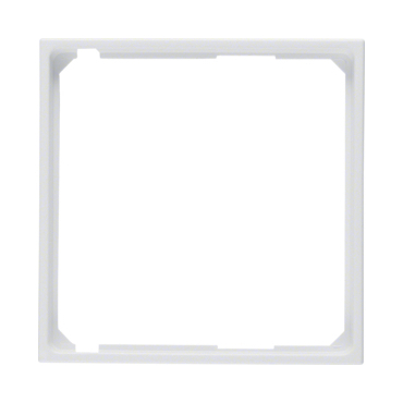 HAG 11091909 Mezirámeček pro středový díl, Berker S.1/B.x, bílá, mat