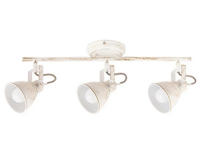 Svítidlo RABALUX 5968 VIVIENNE antikovaná bílá E14 3x MAX 40W