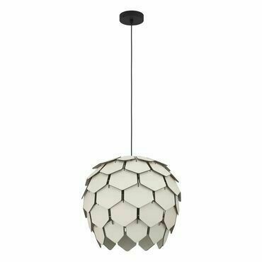 Svítidlo závěsné EGLO HL 1 E27 SW SCHLEIERGRAU MATTANZA