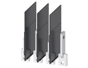 OEZ 3VA9154-0QD00 3VA9154-0QD00 Připojovací sada přední přívody - vertikální, Cu/Al pasy / kabelová