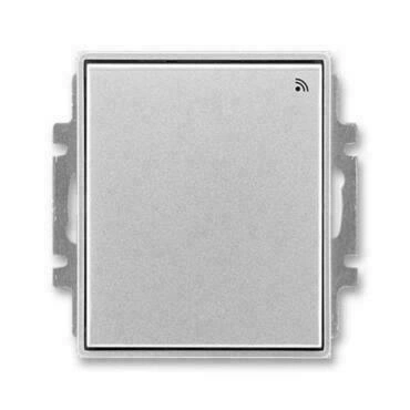 Spínač s krátkocestným ovladačem ABB Time 3299E-A23108 08, titanová, s přij. RF signálu, 868 MHz