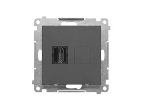 SIMON TGHDMI.01/116 Zásuvka HDMI 1 násobná (přístroj s krytem) bílá