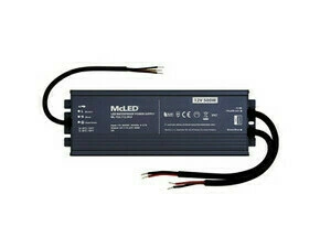LED driver napěťový MC LED 500W, DC 12V/41,67A, IP67, hliníkové provedení