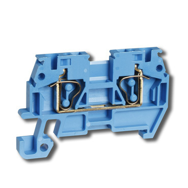BEČOV A123132 Řadová svorka bezšroubová EURO Q2,5 tmavě modrá