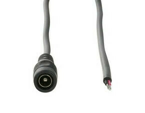 Konektor power MC LED zásuvka, volný konec (AWG 18/0,82 mm2), černý, max. 10A, délka 2m