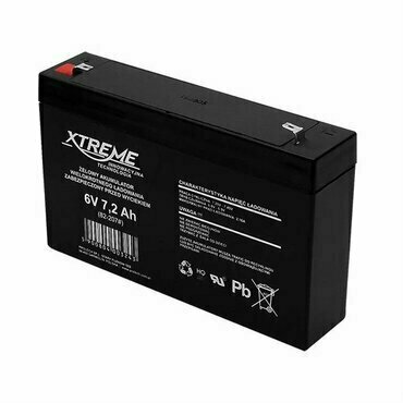 Baterie olověná XTREME 82-207, 6V, 7,2Ah