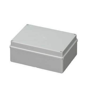 MALPRO S-BOX 416M Krabice S-BOX 416, 190 x 140 x 70 mm, IP56 šedá, kovové šrouby, 650°C