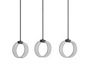 LED svítidlo dekorativní OSRAM DECOR CIRCLE 3XPEND LN 20W CLICKCCTOSRAM