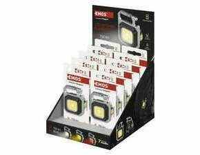 EMOS P4714 COB LED NABÍJECÍ PŘÍVĚŠKOVÁ SVÍTILNA 750 LM 10 KS