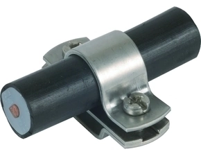 DEHN 275229  Podpěra vedení PA šedá pro vodiče HVI D 20mm s oválným otvorem 16x6,5mm  nerez DEHN DEHN