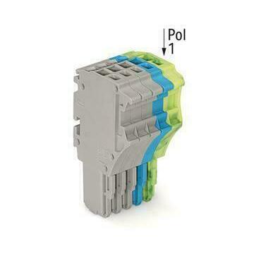 WAGO 2020-105/000-038 1vodičová pružinová svorkovnice