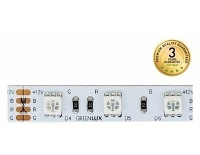 Pásek LED GREENLUX RGB 60LED/14,4W/m IP20 5m