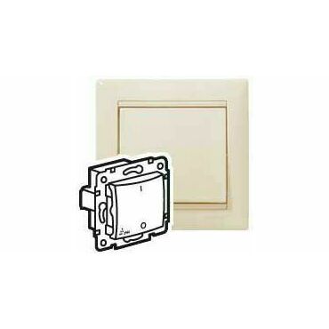 LEG 774192 VA BÉŽ. 2P SPÍNAČ Č.2 IP44