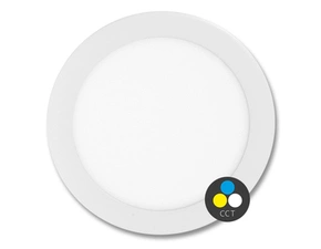 LED panel ECOPLANET LADA 24V 24W, 2160lm, 2000-6000K, IP44, bílá