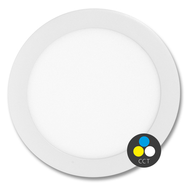 LED panel ECOPLANET LADA 24V 24W, 2160lm, 2000-6000K, IP44, bílá