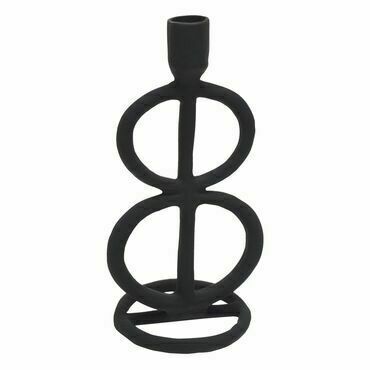 Svícen NUMAZU černá výška 230 mm EGLO