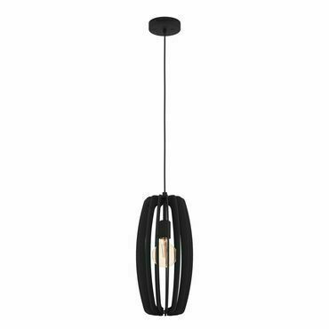 Závěsné svítidlo BAJAZZARA černá O260 mm 1x40W EGLO