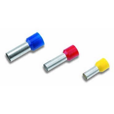 CIMCO  187000 Izolovaná dutinka Cu 0,5/6 mm, bílá (100 ks)