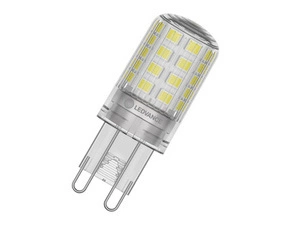 LED žárovka LEDVANCE LED PIN40 4.2W 827 CL G9 P, čiřá