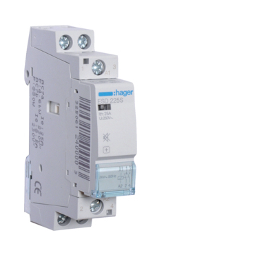 HAG ESD225S Stykač se sníž. hlučností 25A, 2S, 24V AC