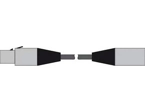 ESSER 583489 XLR kabel, zastrcka-zasuvka, 1m