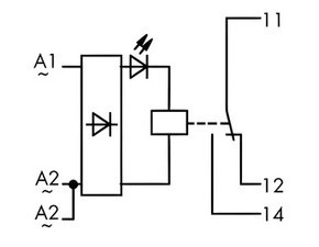 WAGO 286-507 Reléový modul