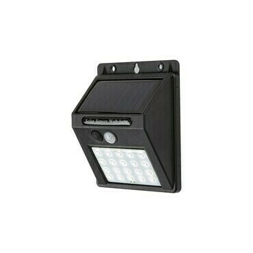 Solární svítidlo Ostrava černá LED 1,3W RABALUX 7880
