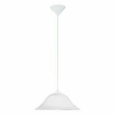 Svítidlo závěsné EGLO HL 1 DM350 ALABASTER WEISS ALBANY