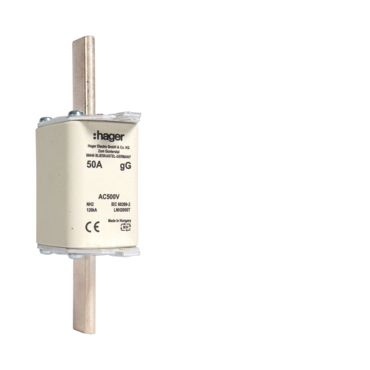 HAG LNH2050M Pojistka nožová NH2C gG 500V 50A dvojitá signalizace