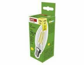 EMOS ZF3D52 LED FLM CANDLE 7W(75W) 1055lm E14 WW